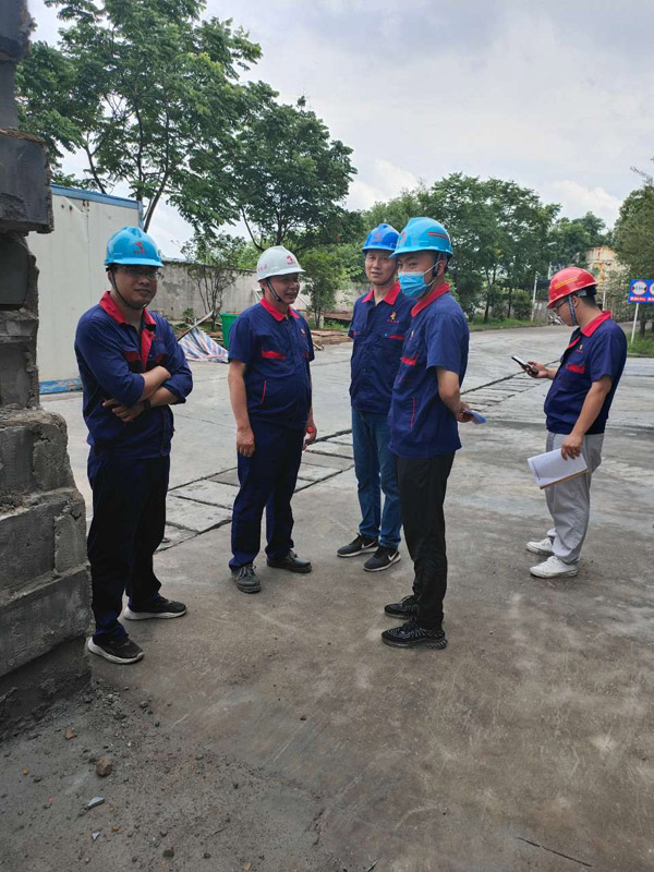 公司開展二季度安環(huán)、消防、防汛綜合大檢查