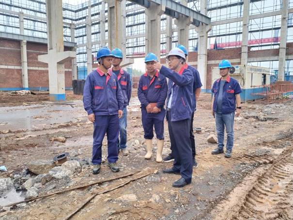 公司開(kāi)展第三季度安全、環(huán)保、消防綜合檢查 